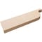 Ekena Millwork 2in. W x 8in. H x 28in. L Del Monte Woodgrain TimberThane Rafter Tail, Primed Tan RFTUR02X08X28DELRCPR - alternate 2